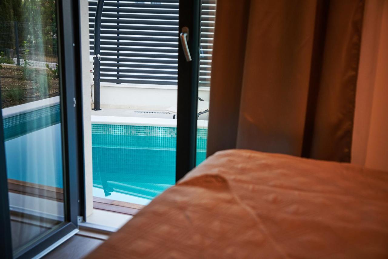 Villa Nika With Private Heated Pool Слано Экстерьер фото