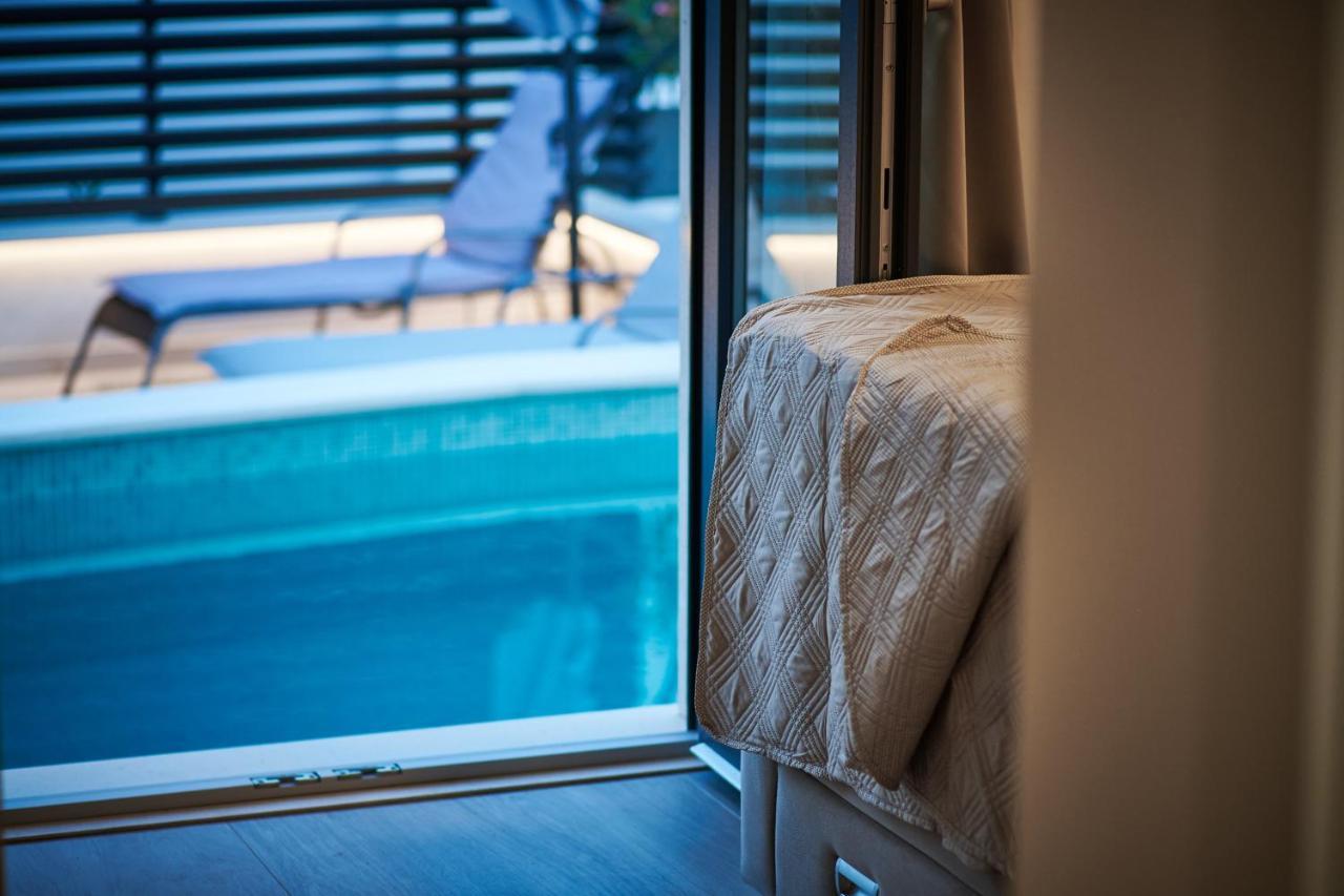 Villa Nika With Private Heated Pool Слано Экстерьер фото