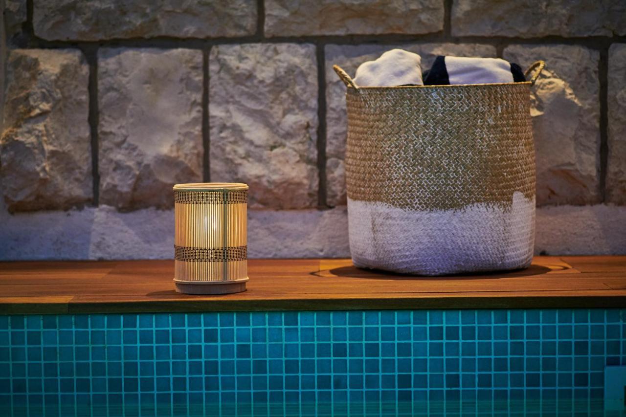 Villa Nika With Private Heated Pool Слано Экстерьер фото