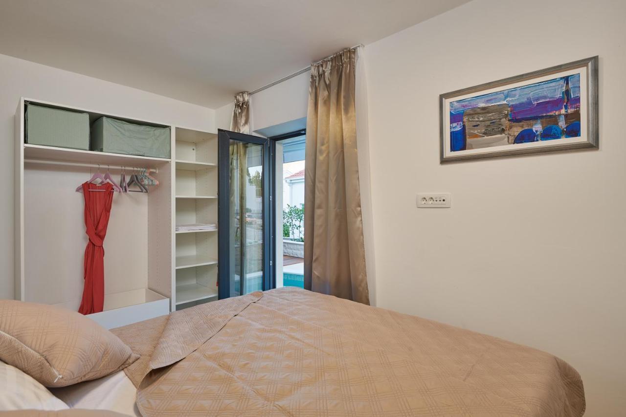 Villa Nika With Private Heated Pool Слано Экстерьер фото