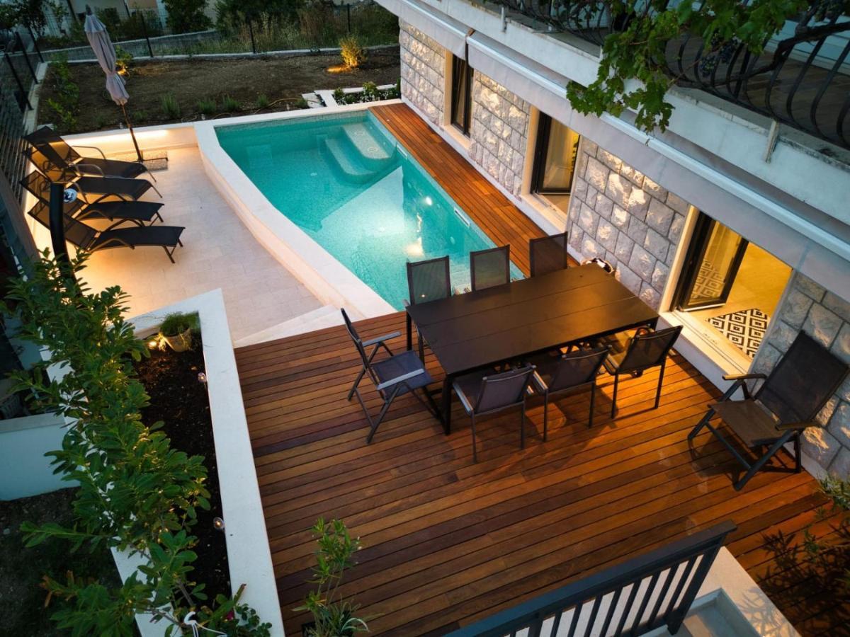 Villa Nika With Private Heated Pool Слано Экстерьер фото