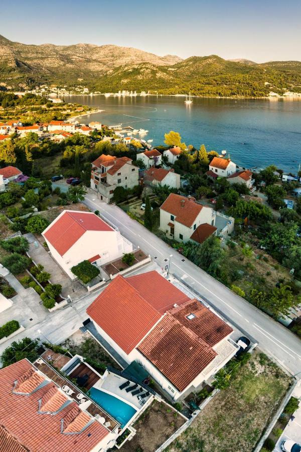Villa Nika With Private Heated Pool Слано Экстерьер фото